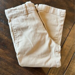 Toddler boy size 3 J Crew stretch chinos